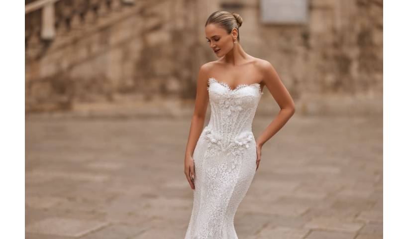Stil rochie de mireasa romantic: 10 detalii care fac diferenta in fotografii
