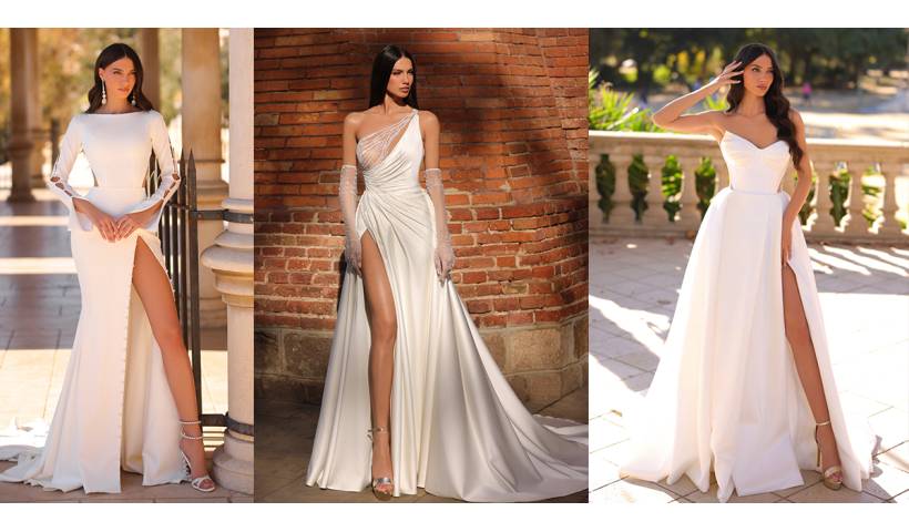 Alege o rochie de mireasa cu despicatura pe picior pentru un look ravasitor! 